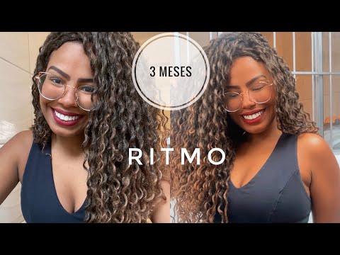 3 MESES COM O CABELO RITMO SER MULHER