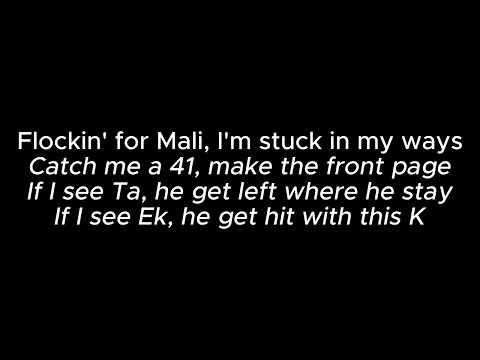 41k (LYRICS) - BABY GEE & WHITEBOI DA GEEK