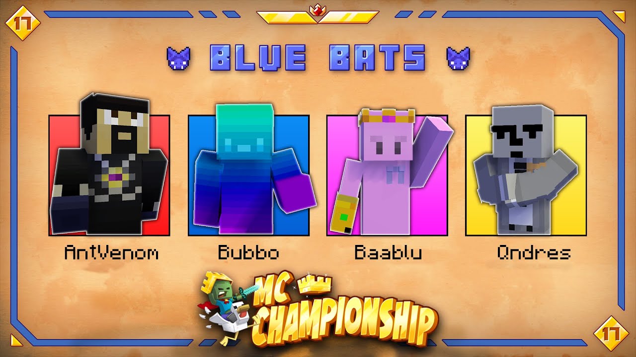 MCC Rising Application: AntVenom, Bubbo, Baablu, Qndres