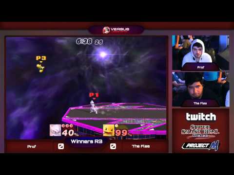 VS Weekly 8/13/14 - Winners R3 - Prof (Mewtwo) vs The Flea (Squirtle/C.Falcon) - ProjectM
