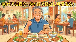 60代から楽しむタイ旅行！チェンマイの食堂で困らない「指さし注文」実践ガイド