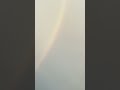 There were two rainbows in the sky🌈🌈