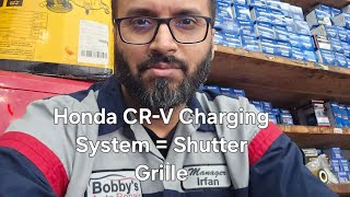 Honda CR-V 2023 Charging System Problem = Active Shutter Grille