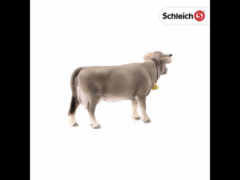 Schleich figūrėlė Braunvieh veislės karvė video