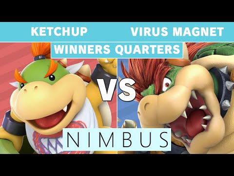Nimbus 43 THC | Ketchup (Ludwig) v SL | Virus Magnet (Bowser) Winners Quarter Final - Smash Ultimate