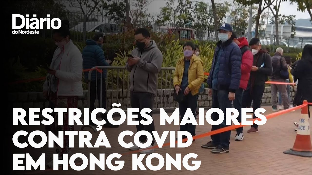 Imagem da notícia: Hong Kong impõe restrições mais rígidas após nova onda de Covid-19 pela variante Ômicron
