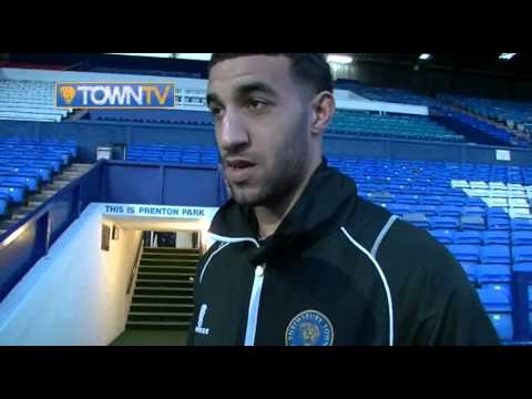 Connor Goldson post Tranmere Rovers away 14/15 - Town TV