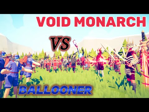 Ballooner vs Void Monarch Army Totally Accurate Battle Simulator  (TABS) Gaming