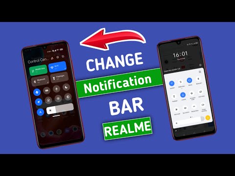 Realme oppo Change Notification Bar | How to change Notification Bar On Realme And oppo