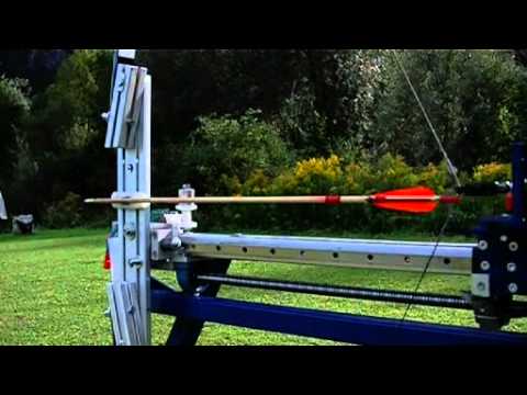 Bogenschieß Maschine self made Hooter Shooter