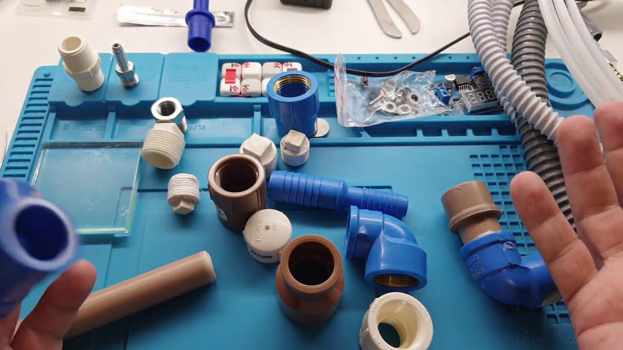 Aprenda o nome certo para cada conexão,  a diferença entre tubos e mangueiras,  conexões tubos etc.