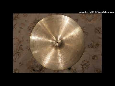 Zildjian 20" Avedis Mini Bell Ride Cymbal 1960s - 2380g image 5