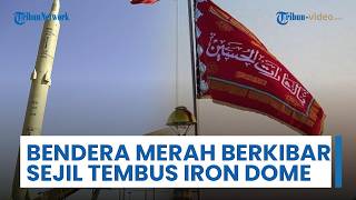 Rangkuman Perang Timur Tengah: Bendera Merah Iran Berkibar serta Rudal Sejil Tembus Iron Dome Israel