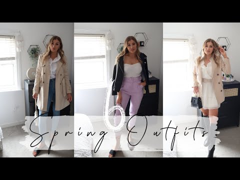 SIX SPRING OUTFITS | FASHION TRENDS | COLOUR BLOCKING TECHNIQUE | SPRING 2021