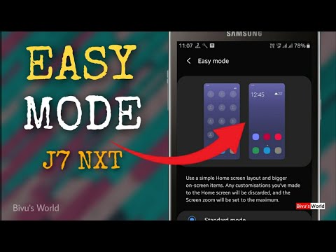Easy Mode : Enable or Desable | How to Enable Easy Mode on Samsung Galaxy Phones