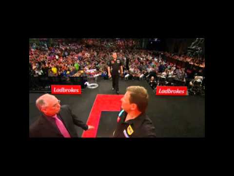 Breeze on the stage : Lewis-Wade Semi Finals - PDC World Championship 2012