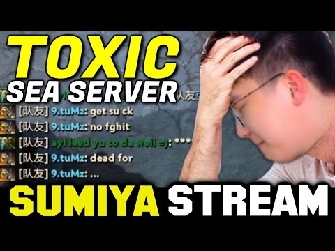 SEA BEAUTIFUL TOXIC COMEBACK GAME | Sumiya Invoker Stream Moment #1703
