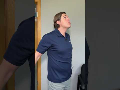 Easy Exercise for Neck Pain Relief #Shorts