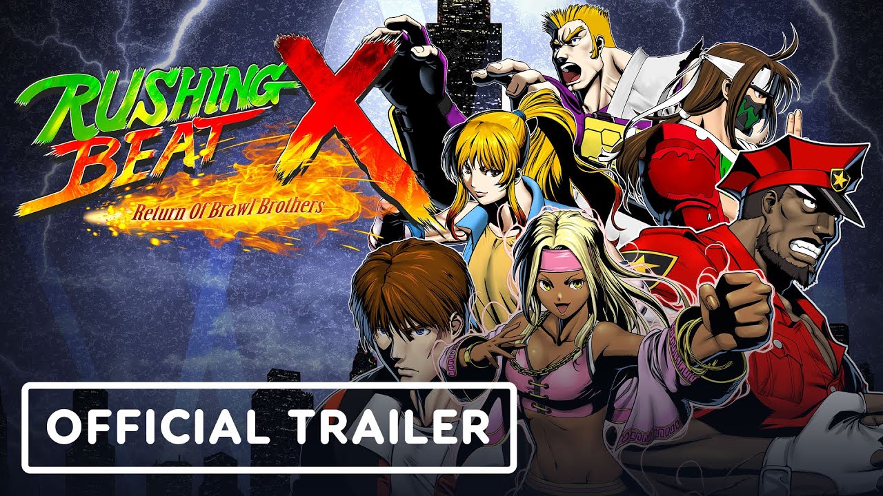Rushing Beat X: Return of Brawl Brothers - Official Release Date Trailer