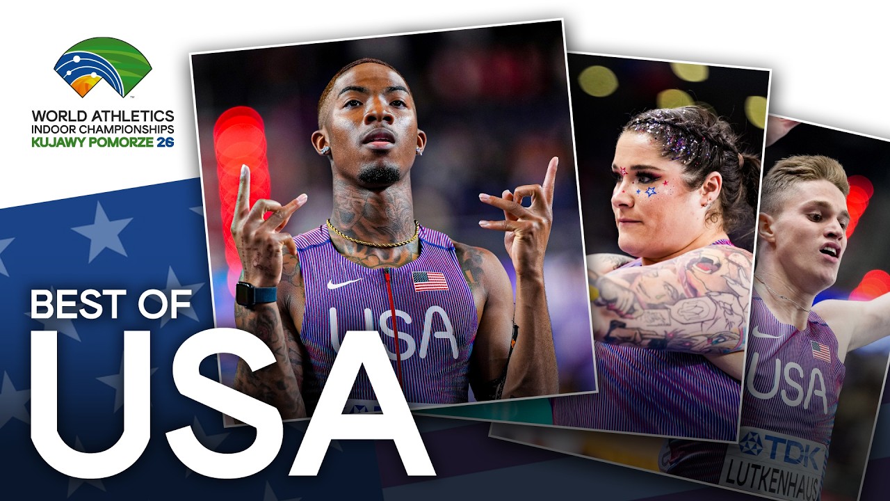 All USA Medals at the World Indoor Championships Toruń 26
