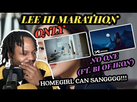 DISCOVERING LEE HI!! | Lee Hi - No One MV [Ft. BI of Ikon] & Only MV (FIRST TIME REACTION)