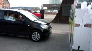 preview picture of video 'ŠKODA Citigo City Safe Drive Notbremsung im Test'