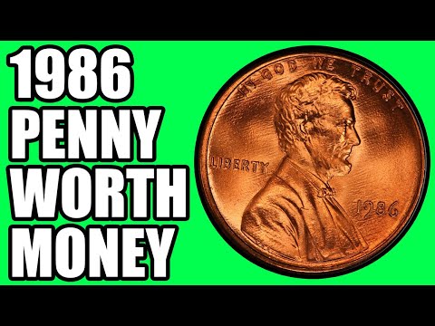1986 Pennies Worth Money - How Much Is It Worth and Why, Errors, Varieties, and History