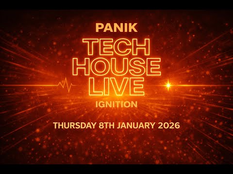 🎧 Tech House Live: Ignition (Phase 3) | 08th January 2026 | Mixcloud VOD