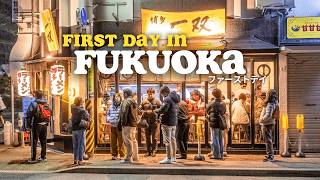 Fukuoka First Day in Japan 🇯🇵 New Airport, Hakata Hotel & First Ramen | Travel G