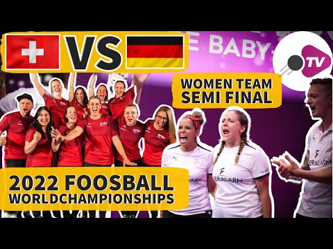 Kicker Weltmeisterschaft - Damen Nationalteam - Schweiz vs. Deutschland