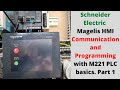 Schneider Electric Magelis HMI Communication And Programming With M221 PLC Basics Part 1 Eng
