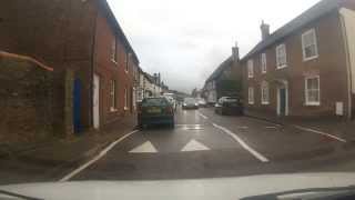 preview picture of video 'A Drive Through the Village of Bere Regis in Dorset'