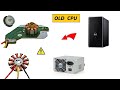 Do Not Throw Away Your Old Computer CPU 3 Simple Inventions