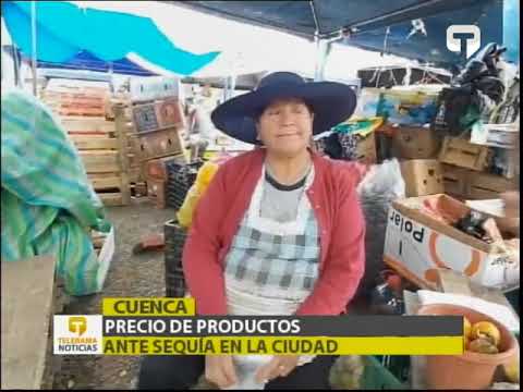 Precio de productos ante sequía en la ciudad