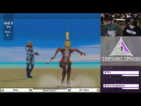 Boey (Sheik) vs SC | Nave (Zero Suit Samus) - Tripoint Smash 98 Winners Round 1