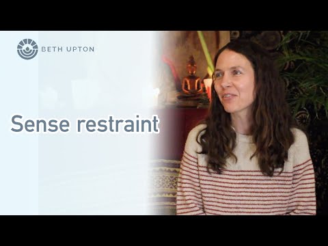 Healthy vs unhealthy sense restraint