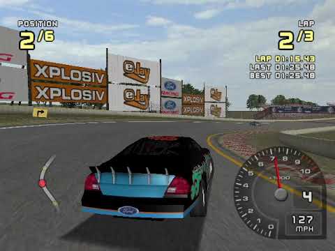 Ford Racing 2 Hard Walkthrough Part 31 - Ford Challenge: Stock Car - Ford Taurus Stock Car - Class A