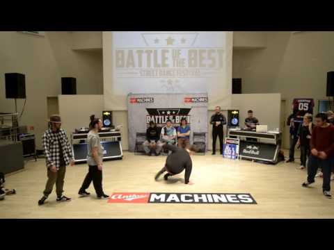 Popping 50 & Aidi VS Boogie Bill & Hako - All Style Final february 2017