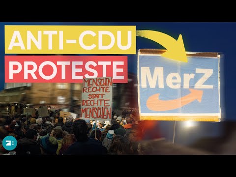 Deutschland in Aufruhr: Zehntausende protestieren gegen CDU und CSU