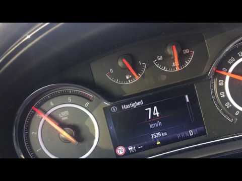2016 - Opel Insignia 0-140 km/h (Automatic)