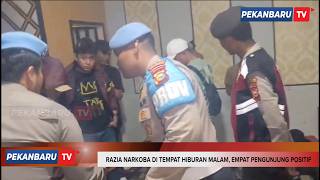 Razia Narkoba Di Tempat Hiburan Malam, Empat Pengunjung Positif