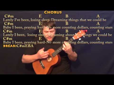 Counting Stars (ONEREPUBLIC) Bariuke Cover Lesson in C#m with Chords/Lyrics