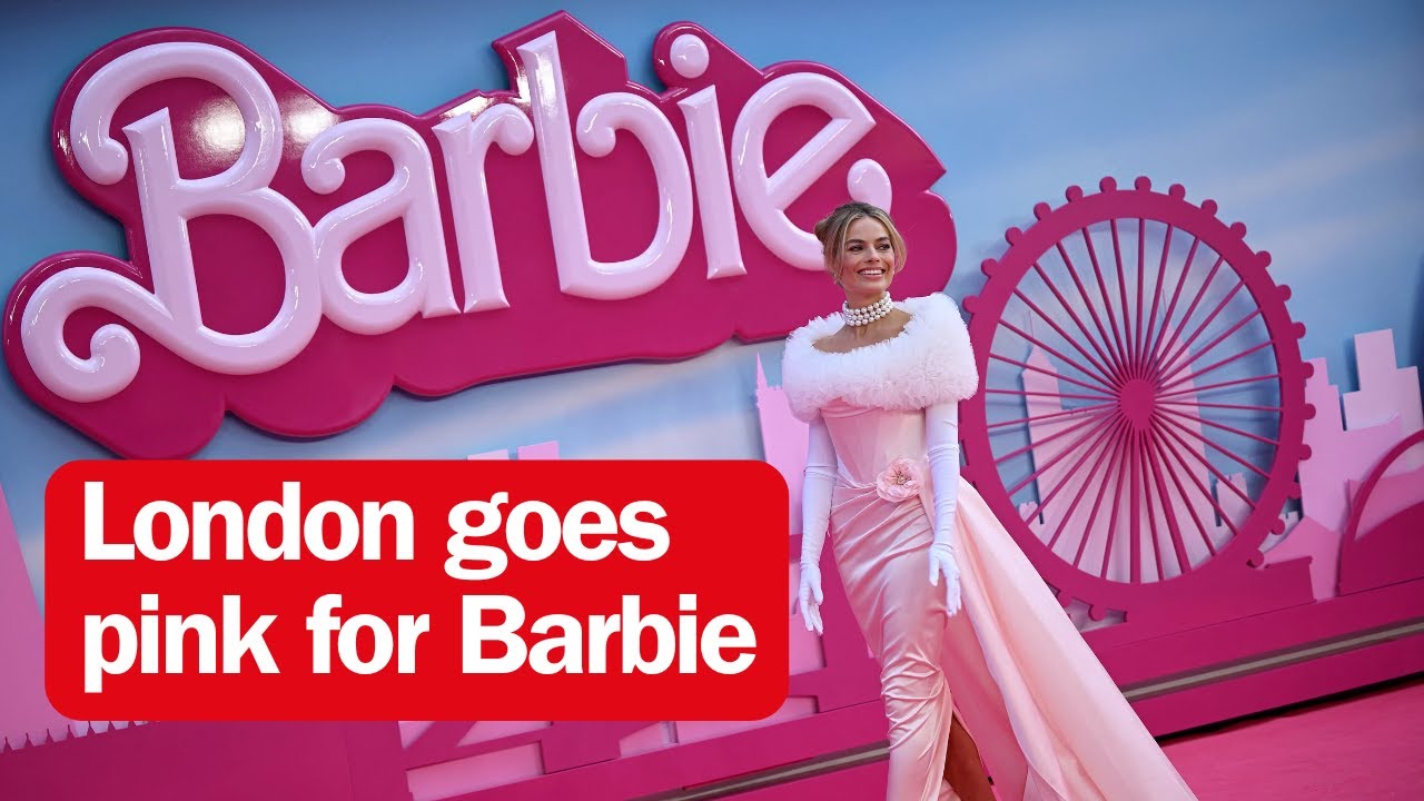 London goes pink for Barbie