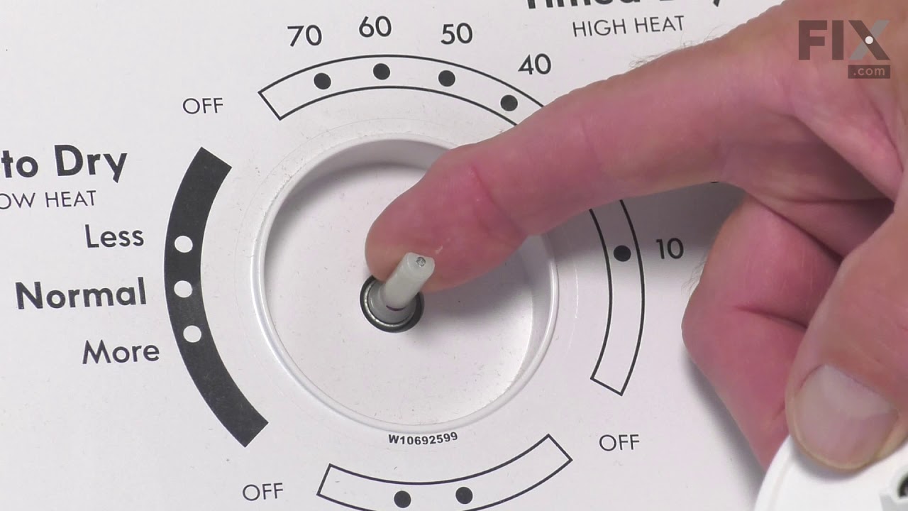 Replacing your Amana Washer Control Knob