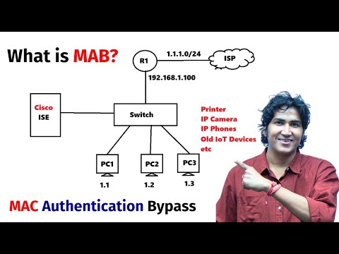 What is MAB (MAC Authentication Bypass) | Configuring MAB with Cisco ISE #cisco_ise
