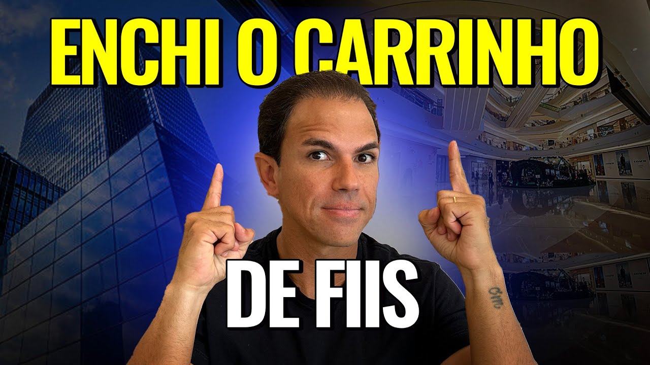 ENCHI O CARRINHO DE FUNDOS IMOBILIÁRIOS EM MARÇO!