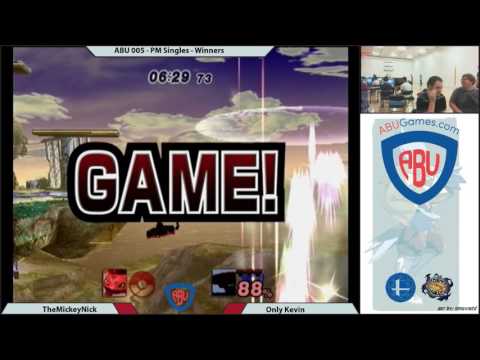 ABU Monthly 5: Project M Winner's R2  - TheMickeyNick (Ivysaur) Vs. Only Kevin (R.O.B.)