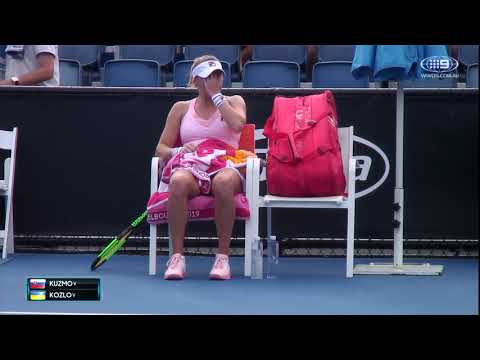 Australian Open Highlights: Kuzmova v Kozlova - Round 1/Day 2 | Wide World Of Sports