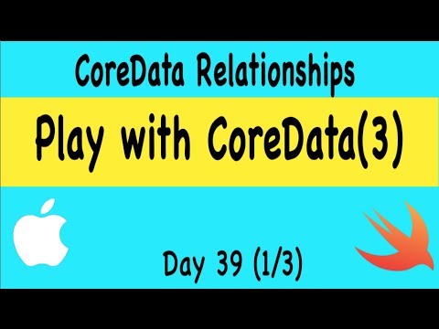 CoreData - Predicates and Relationships - Day 39 (1/3)