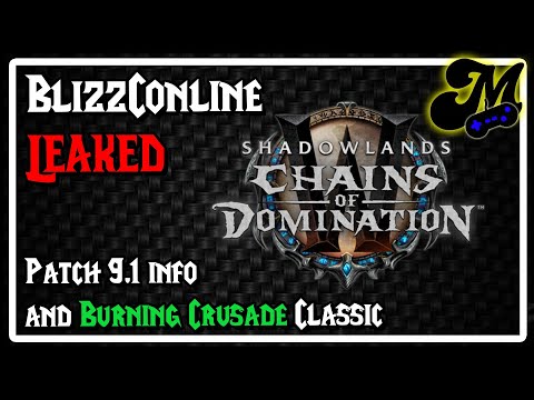 Shadowlands Patch 9.1 Chains of Domination & More!